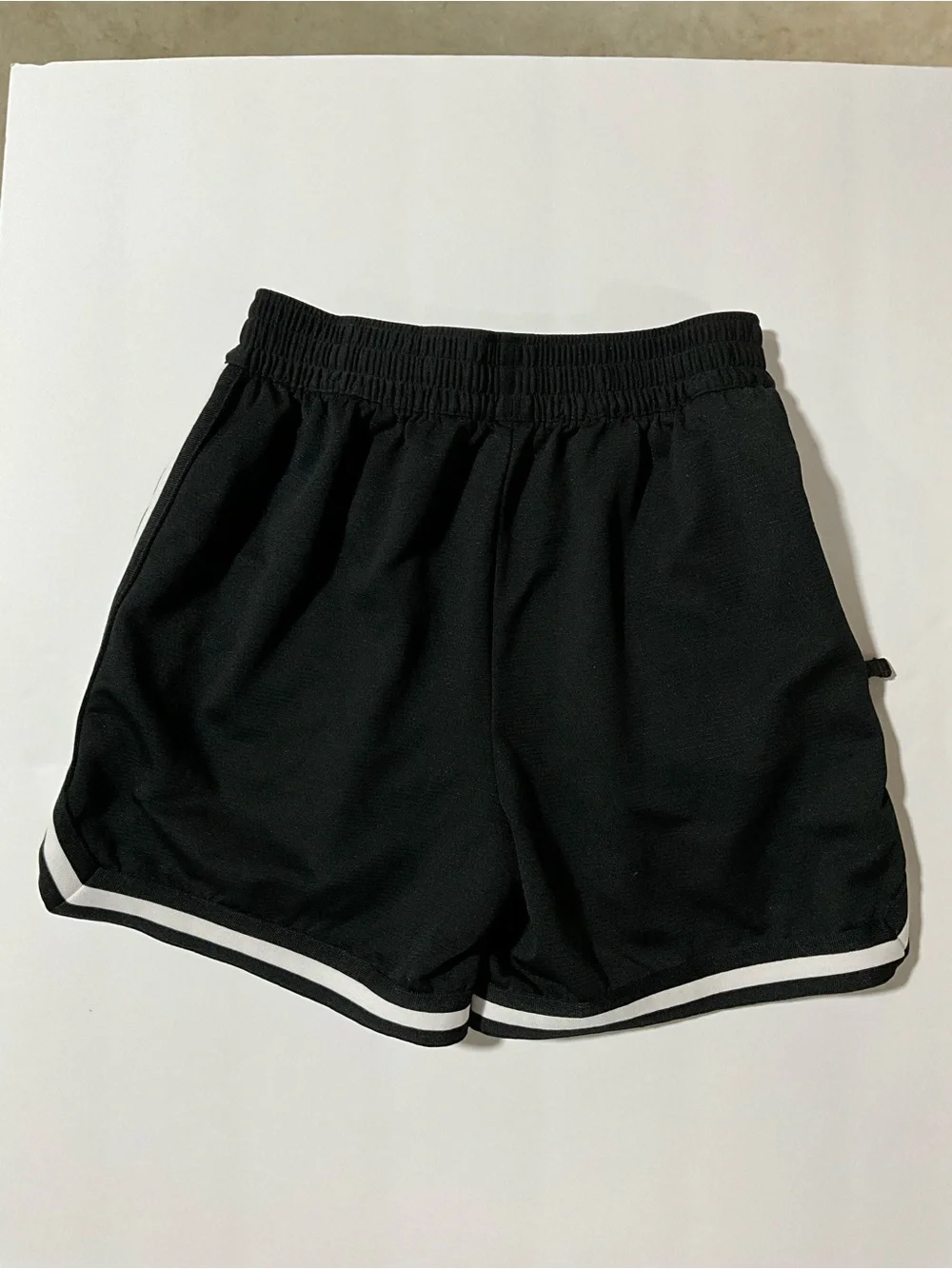 Nike Dri-FIT Kids Large Black & White Athletic Shorts